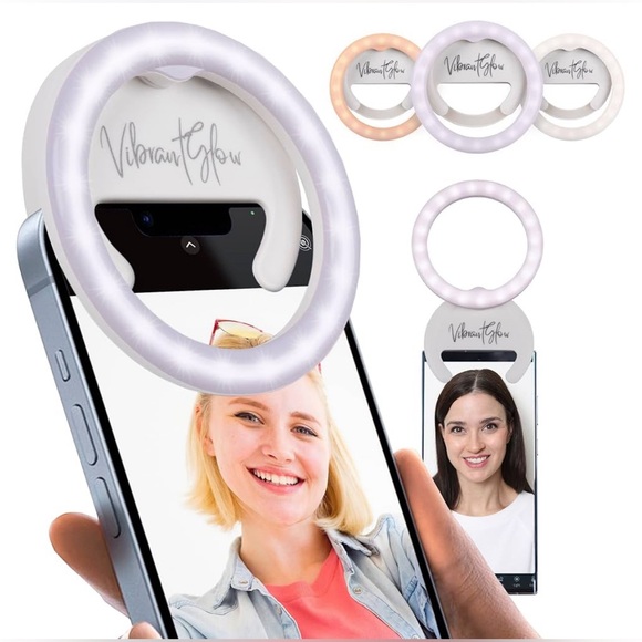 Soar Clip On Ring Selfie Light With Batteries Cell Phone Selfie Light NEW sealed - Picture 5 of 8